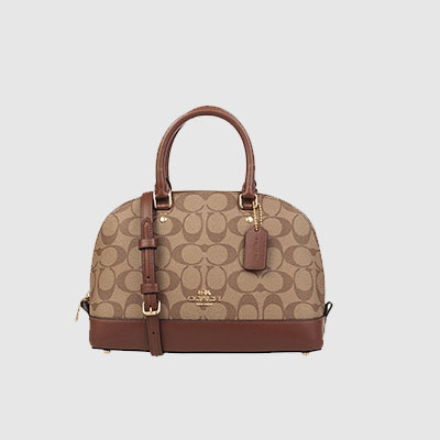 Coach splicing Shell Bag