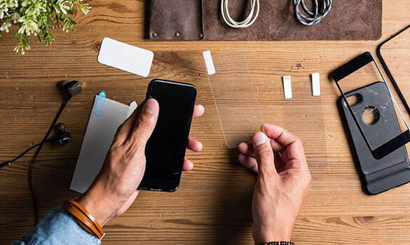 verre protecteur pour téléphone